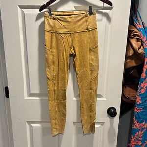 lululemon athletica Yellow Leggings